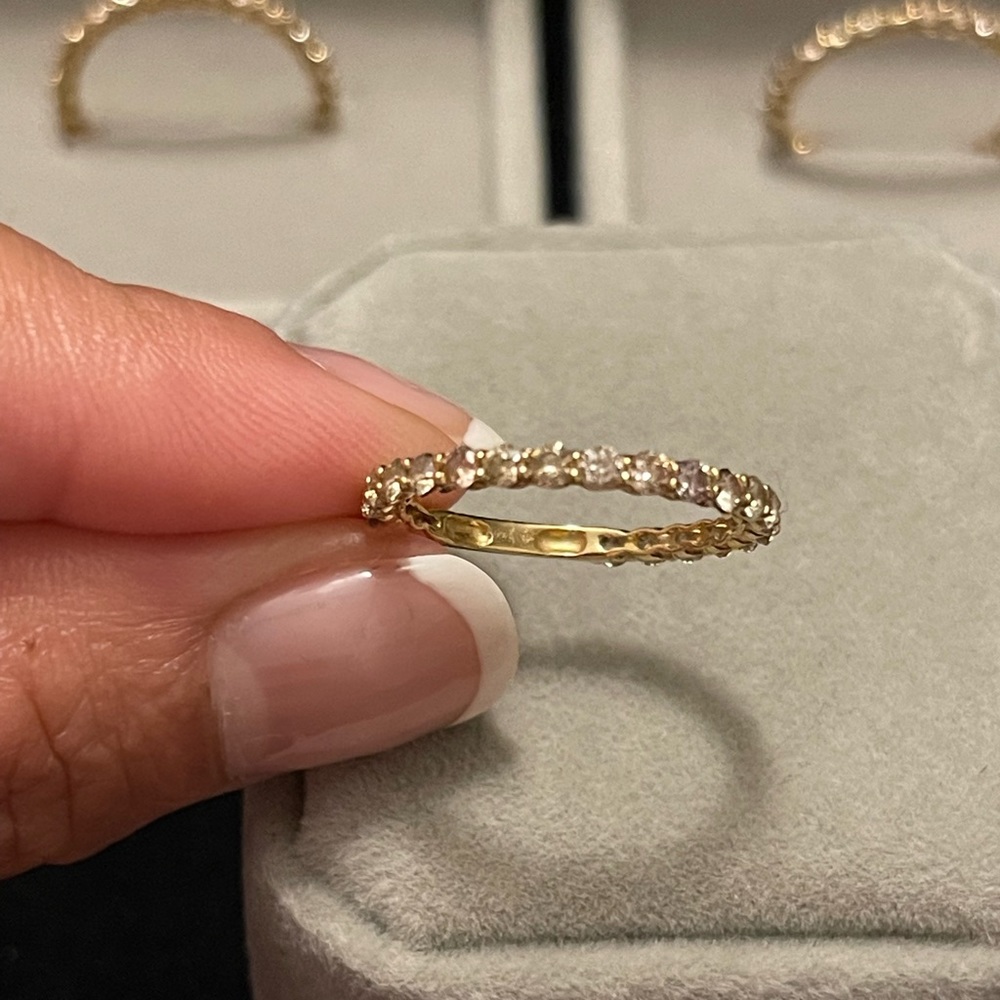 K18 JAPAN GOLD 1CT DIAMOND.